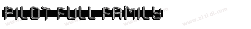 pilot full family字体转换